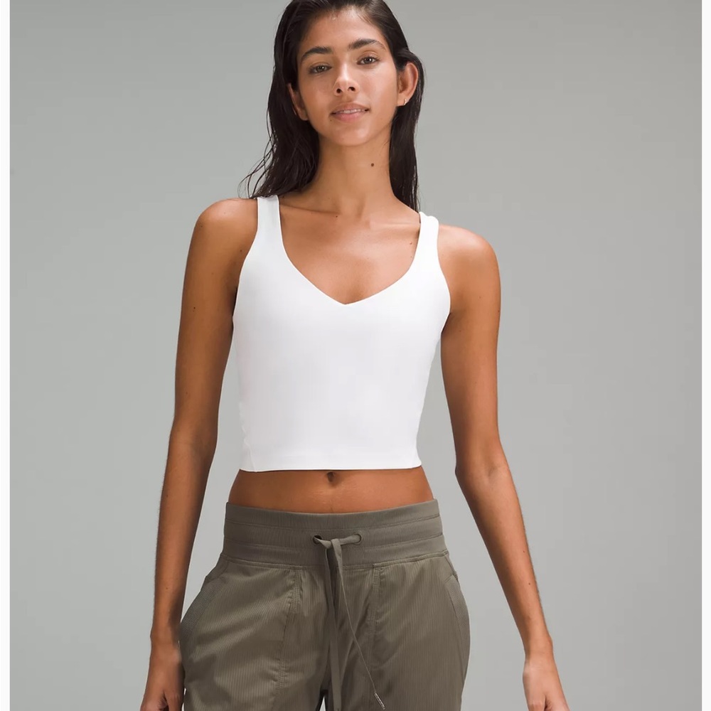 Lululemon Align Tank Top in white